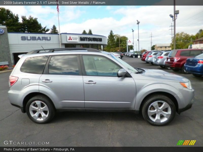 Steel Silver Metallic / Platinum 2009 Subaru Forester 2.5 XT Limited