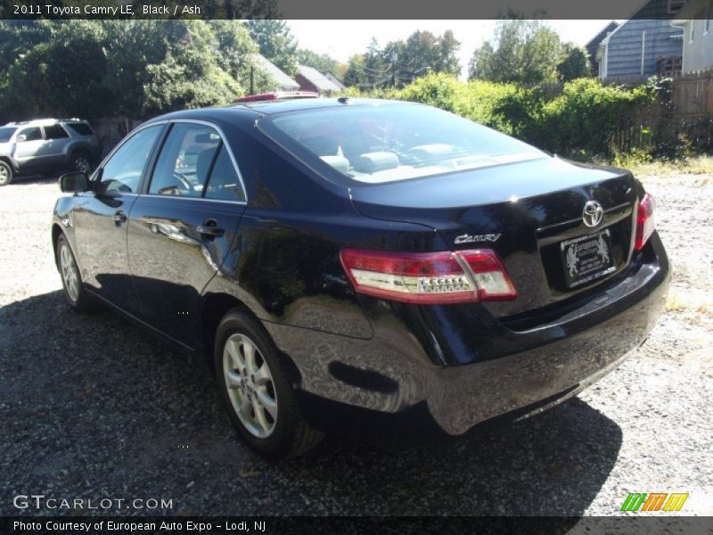 Black / Ash 2011 Toyota Camry LE