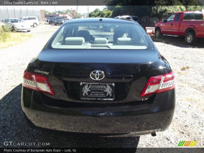 Black / Ash 2011 Toyota Camry LE