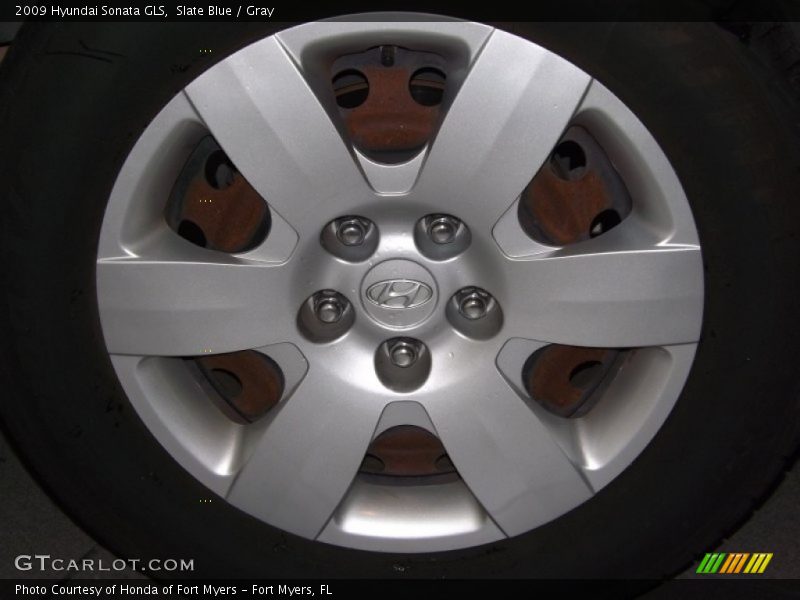 Slate Blue / Gray 2009 Hyundai Sonata GLS