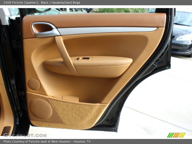Black / Havanna/Sand Beige 2008 Porsche Cayenne S