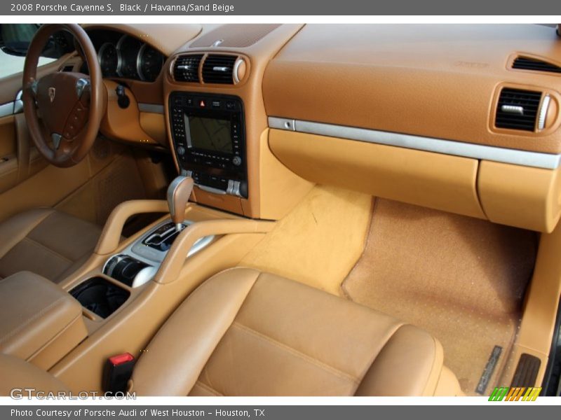 Black / Havanna/Sand Beige 2008 Porsche Cayenne S