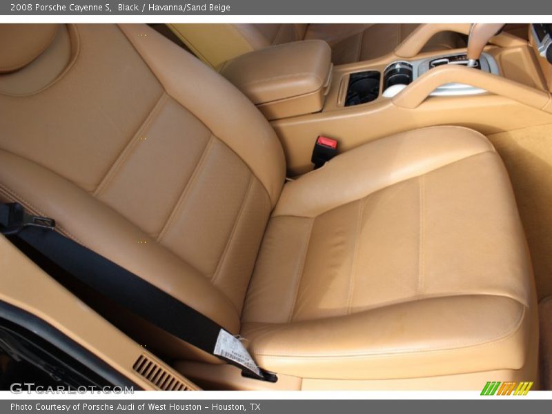 Black / Havanna/Sand Beige 2008 Porsche Cayenne S