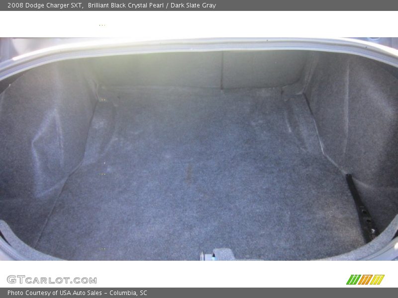 Brilliant Black Crystal Pearl / Dark Slate Gray 2008 Dodge Charger SXT