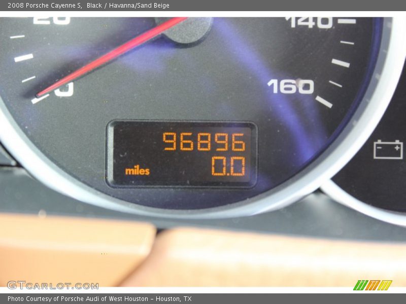 Black / Havanna/Sand Beige 2008 Porsche Cayenne S
