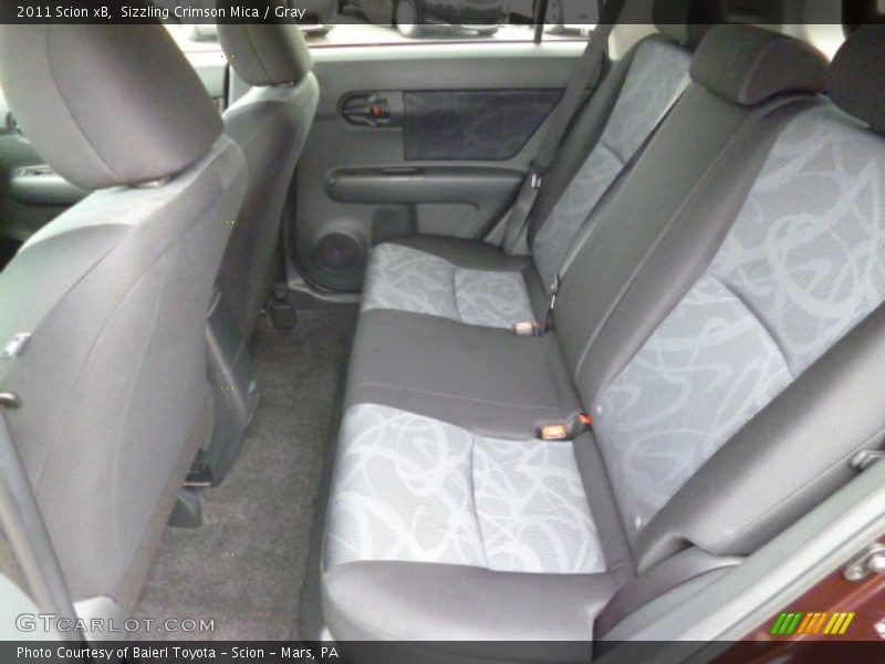 Sizzling Crimson Mica / Gray 2011 Scion xB