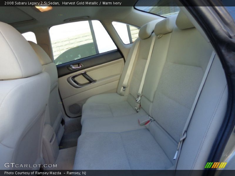 Harvest Gold Metallic / Warm Ivory 2008 Subaru Legacy 2.5i Sedan