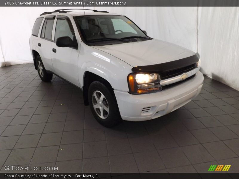 Summit White / Light Cashmere/Ebony 2006 Chevrolet TrailBlazer LS