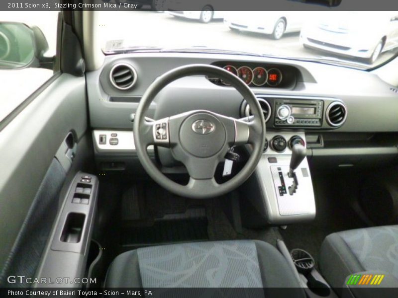 Sizzling Crimson Mica / Gray 2011 Scion xB