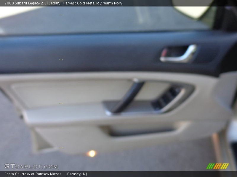 Harvest Gold Metallic / Warm Ivory 2008 Subaru Legacy 2.5i Sedan