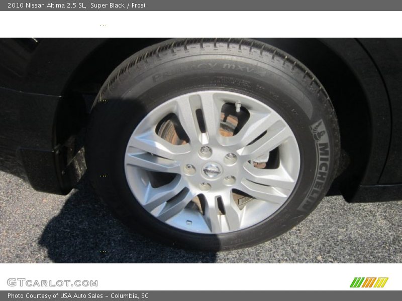 Super Black / Frost 2010 Nissan Altima 2.5 SL
