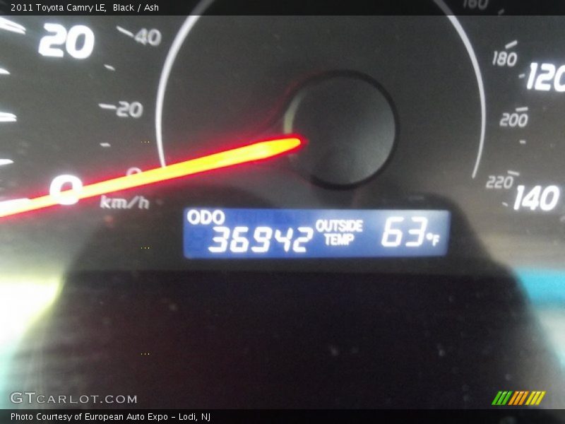 Black / Ash 2011 Toyota Camry LE