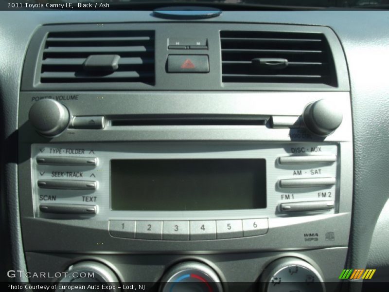 Black / Ash 2011 Toyota Camry LE