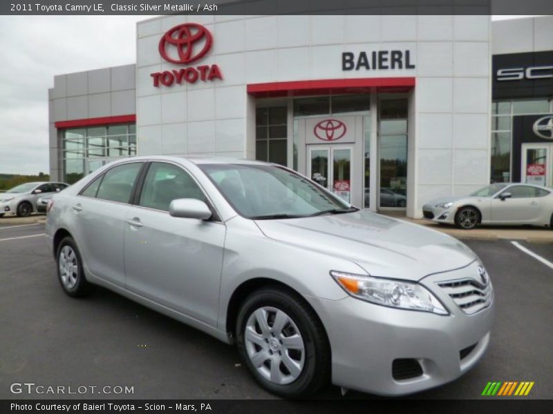 Classic Silver Metallic / Ash 2011 Toyota Camry LE