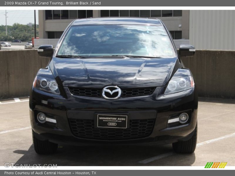 Brilliant Black / Sand 2009 Mazda CX-7 Grand Touring