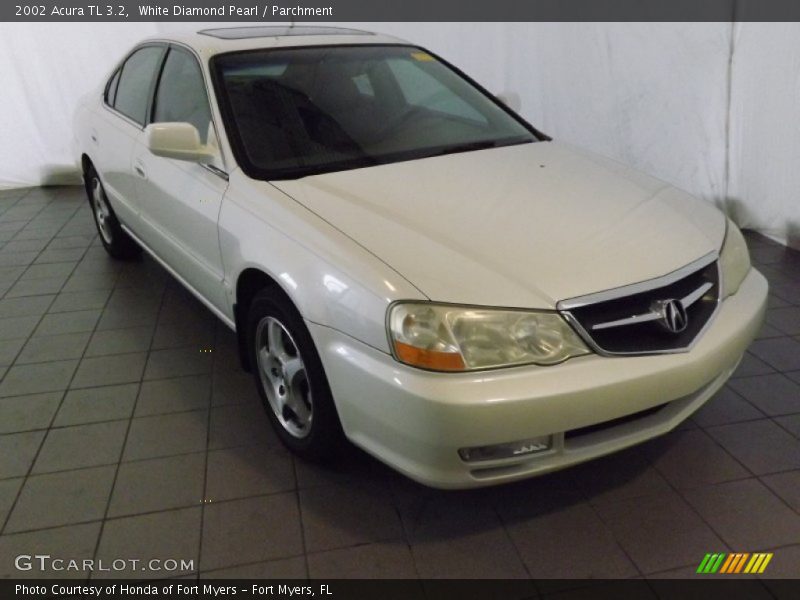 Front 3/4 View of 2002 TL 3.2