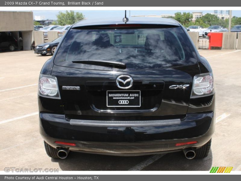 Brilliant Black / Sand 2009 Mazda CX-7 Grand Touring