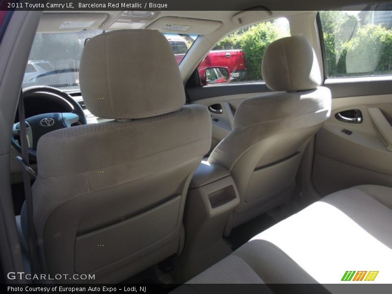 Barcelona Red Metallic / Bisque 2011 Toyota Camry LE