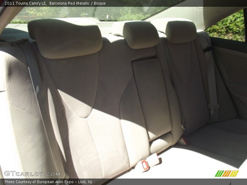 Barcelona Red Metallic / Bisque 2011 Toyota Camry LE