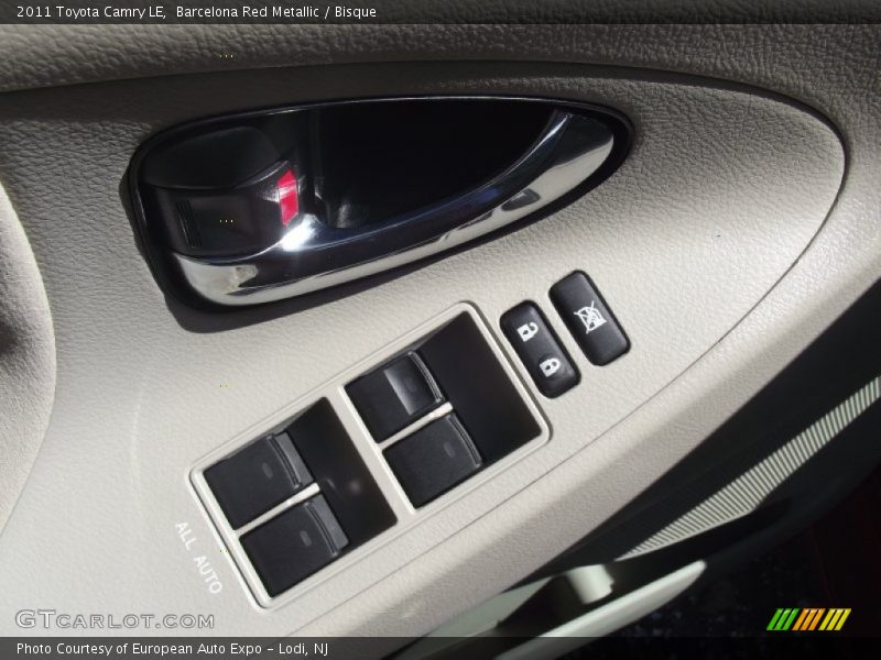 Barcelona Red Metallic / Bisque 2011 Toyota Camry LE