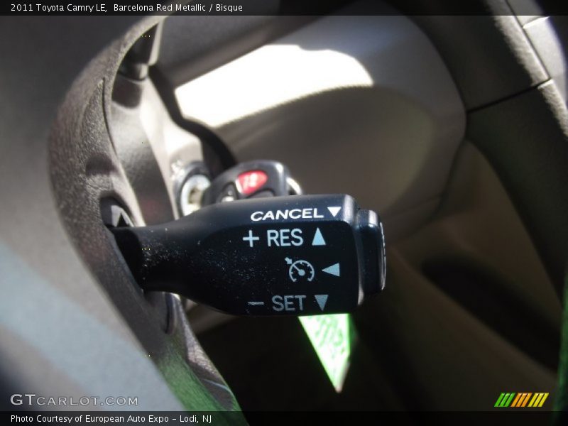 Barcelona Red Metallic / Bisque 2011 Toyota Camry LE