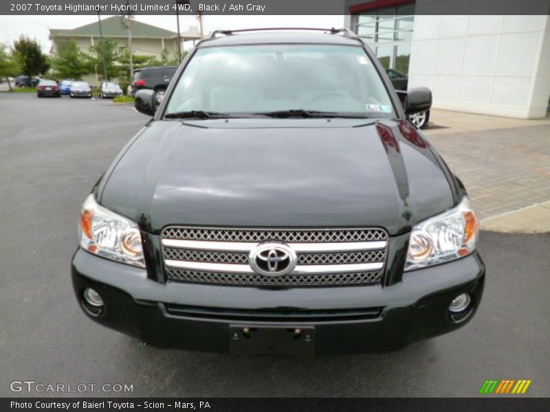 Black / Ash Gray 2007 Toyota Highlander Hybrid Limited 4WD