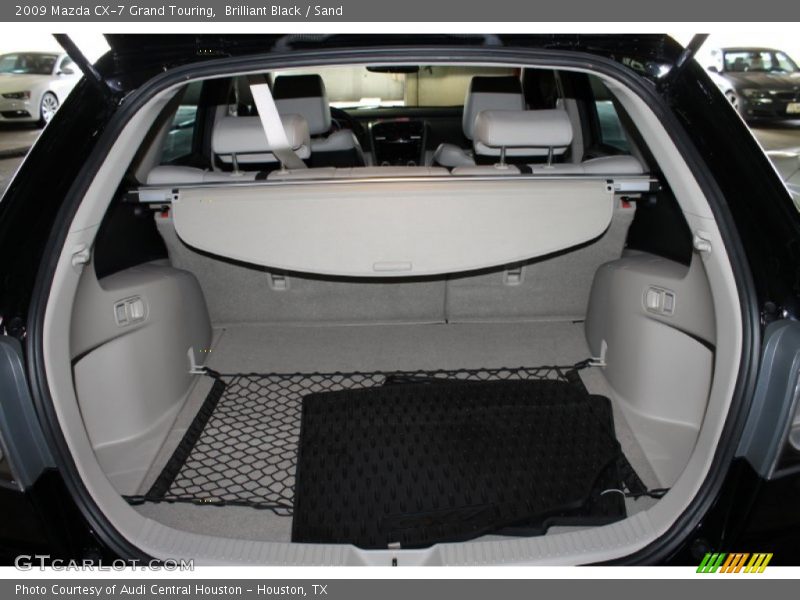 Brilliant Black / Sand 2009 Mazda CX-7 Grand Touring