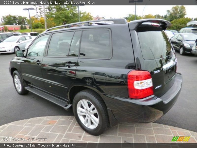 Black / Ash Gray 2007 Toyota Highlander Hybrid Limited 4WD