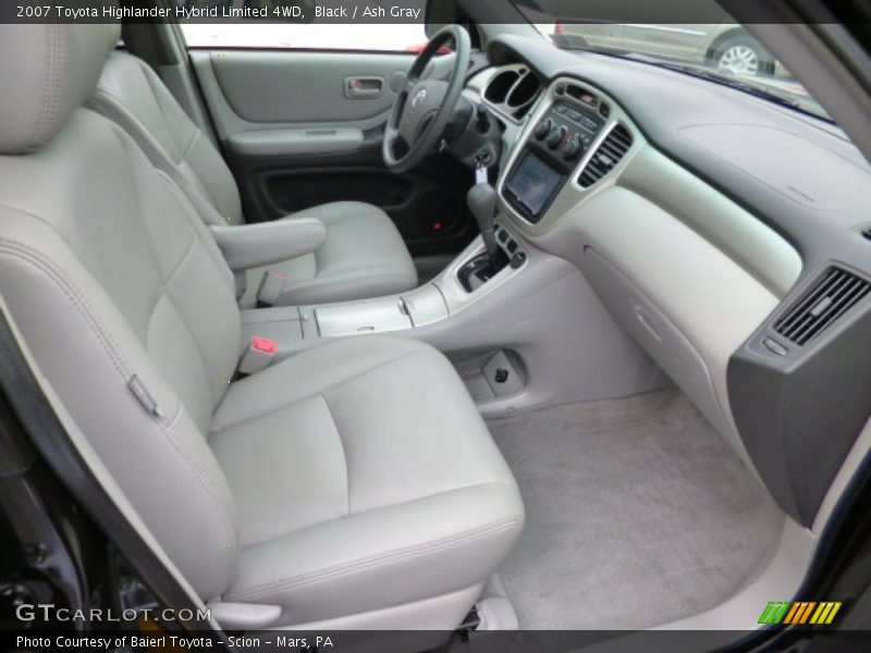 Black / Ash Gray 2007 Toyota Highlander Hybrid Limited 4WD