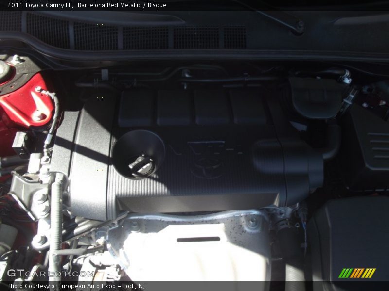 Barcelona Red Metallic / Bisque 2011 Toyota Camry LE
