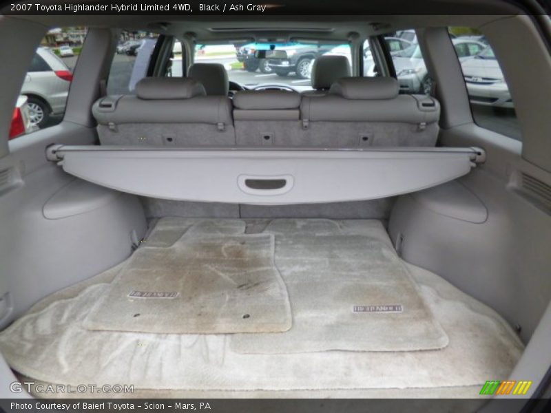 Black / Ash Gray 2007 Toyota Highlander Hybrid Limited 4WD