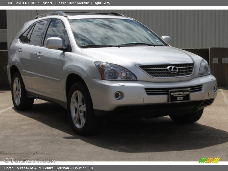 Classic Silver Metallic / Light Gray 2008 Lexus RX 400h Hybrid
