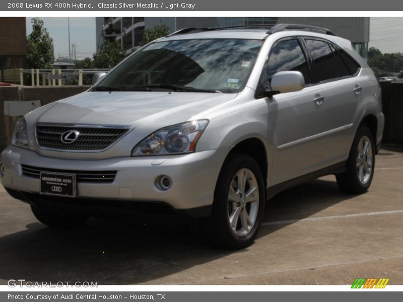 Classic Silver Metallic / Light Gray 2008 Lexus RX 400h Hybrid