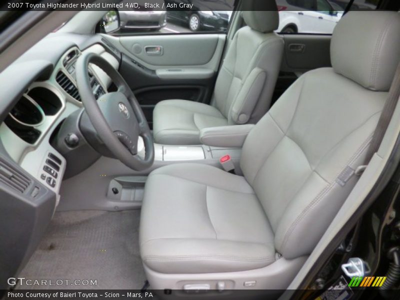 Black / Ash Gray 2007 Toyota Highlander Hybrid Limited 4WD