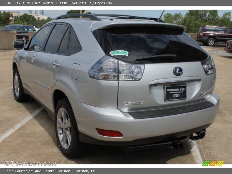 Classic Silver Metallic / Light Gray 2008 Lexus RX 400h Hybrid