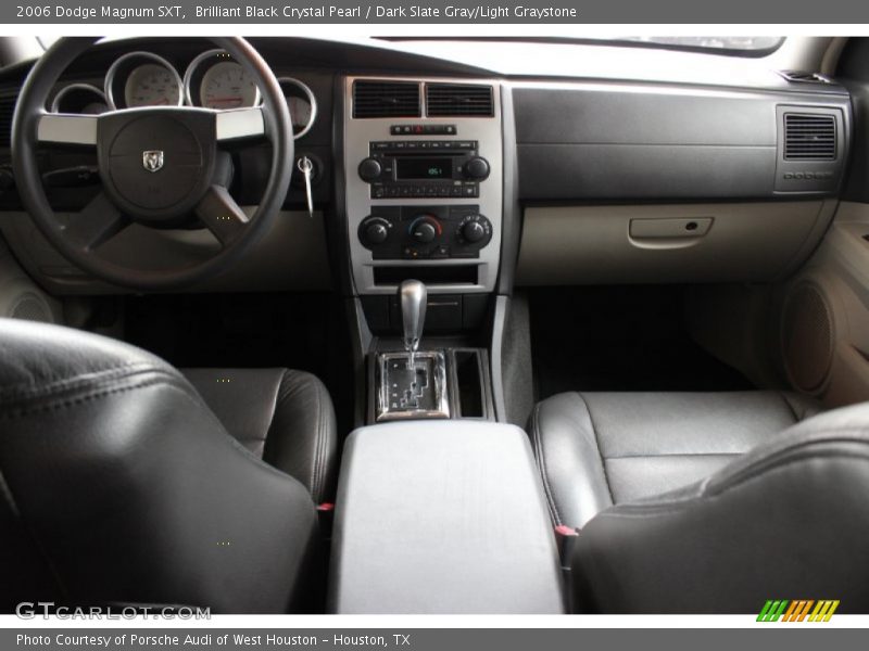 Brilliant Black Crystal Pearl / Dark Slate Gray/Light Graystone 2006 Dodge Magnum SXT