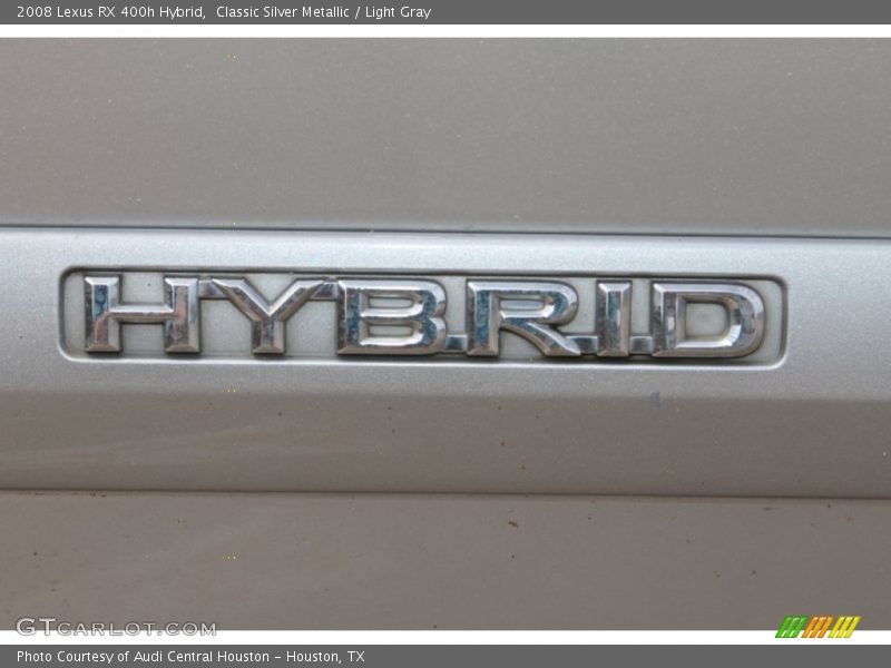 Classic Silver Metallic / Light Gray 2008 Lexus RX 400h Hybrid