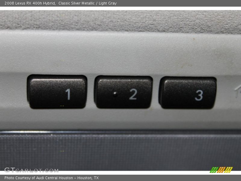 Classic Silver Metallic / Light Gray 2008 Lexus RX 400h Hybrid