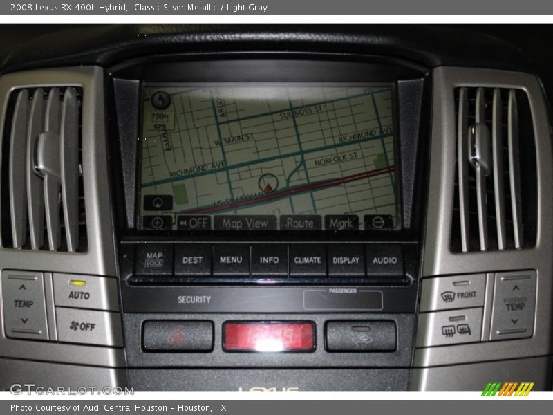 Classic Silver Metallic / Light Gray 2008 Lexus RX 400h Hybrid