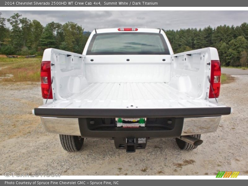 Summit White / Dark Titanium 2014 Chevrolet Silverado 2500HD WT Crew Cab 4x4