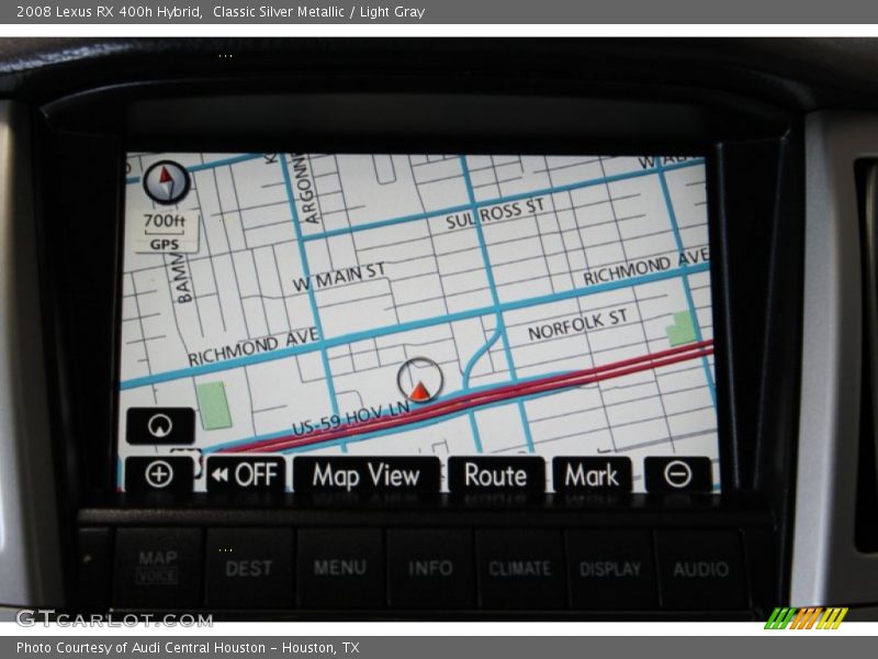 Classic Silver Metallic / Light Gray 2008 Lexus RX 400h Hybrid