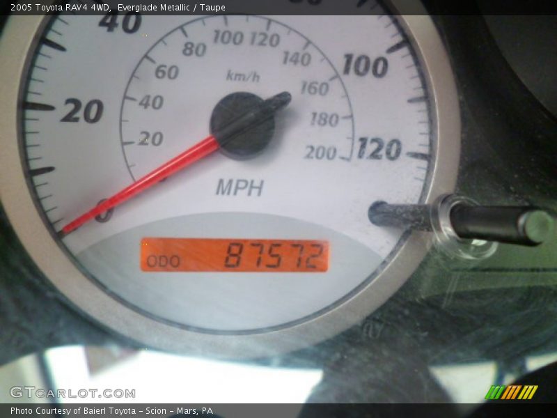 Everglade Metallic / Taupe 2005 Toyota RAV4 4WD