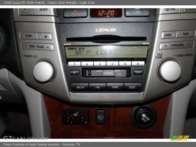 Classic Silver Metallic / Light Gray 2008 Lexus RX 400h Hybrid