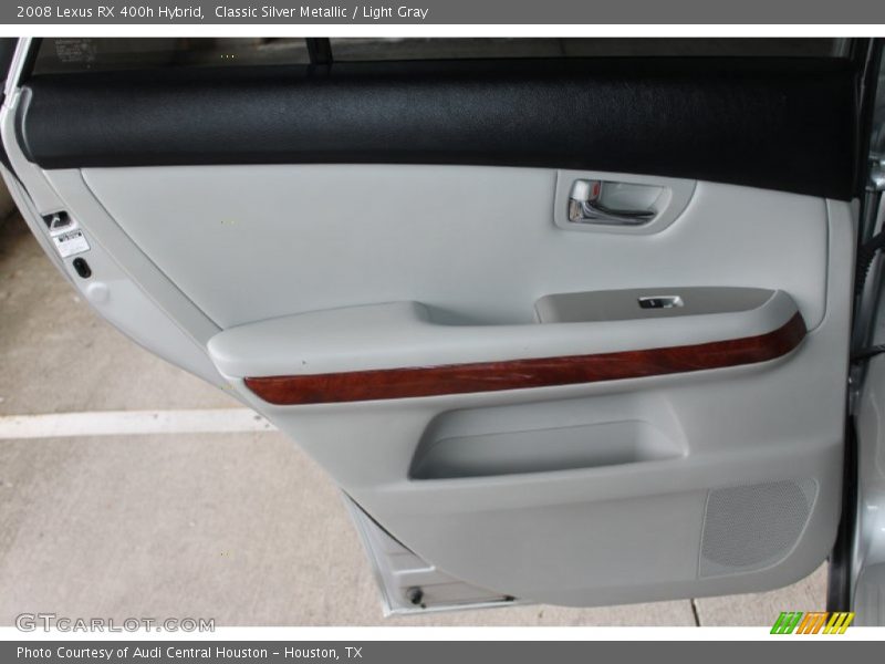 Classic Silver Metallic / Light Gray 2008 Lexus RX 400h Hybrid