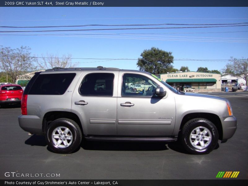 Steel Gray Metallic / Ebony 2009 GMC Yukon SLT 4x4