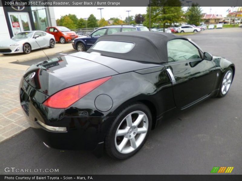 Super Black / Burnt Orange 2004 Nissan 350Z Touring Roadster