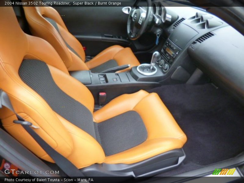 Front Seat of 2004 350Z Touring Roadster