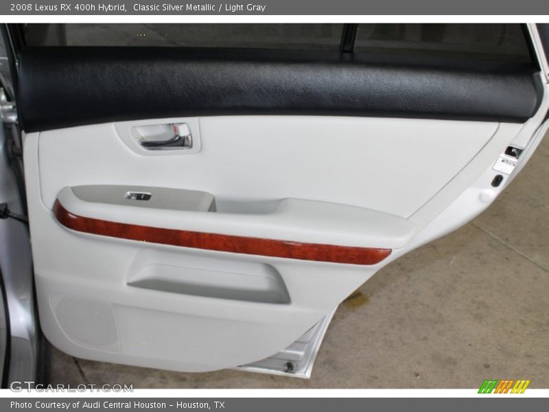 Classic Silver Metallic / Light Gray 2008 Lexus RX 400h Hybrid
