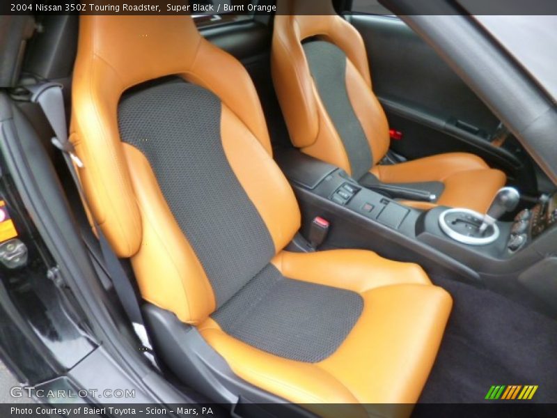 Front Seat of 2004 350Z Touring Roadster