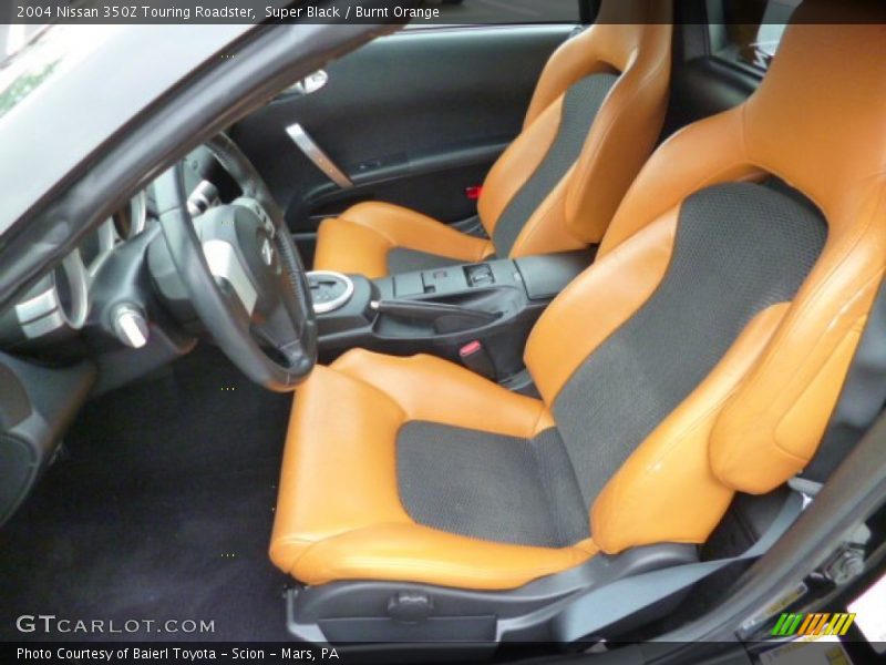  2004 350Z Touring Roadster Burnt Orange Interior